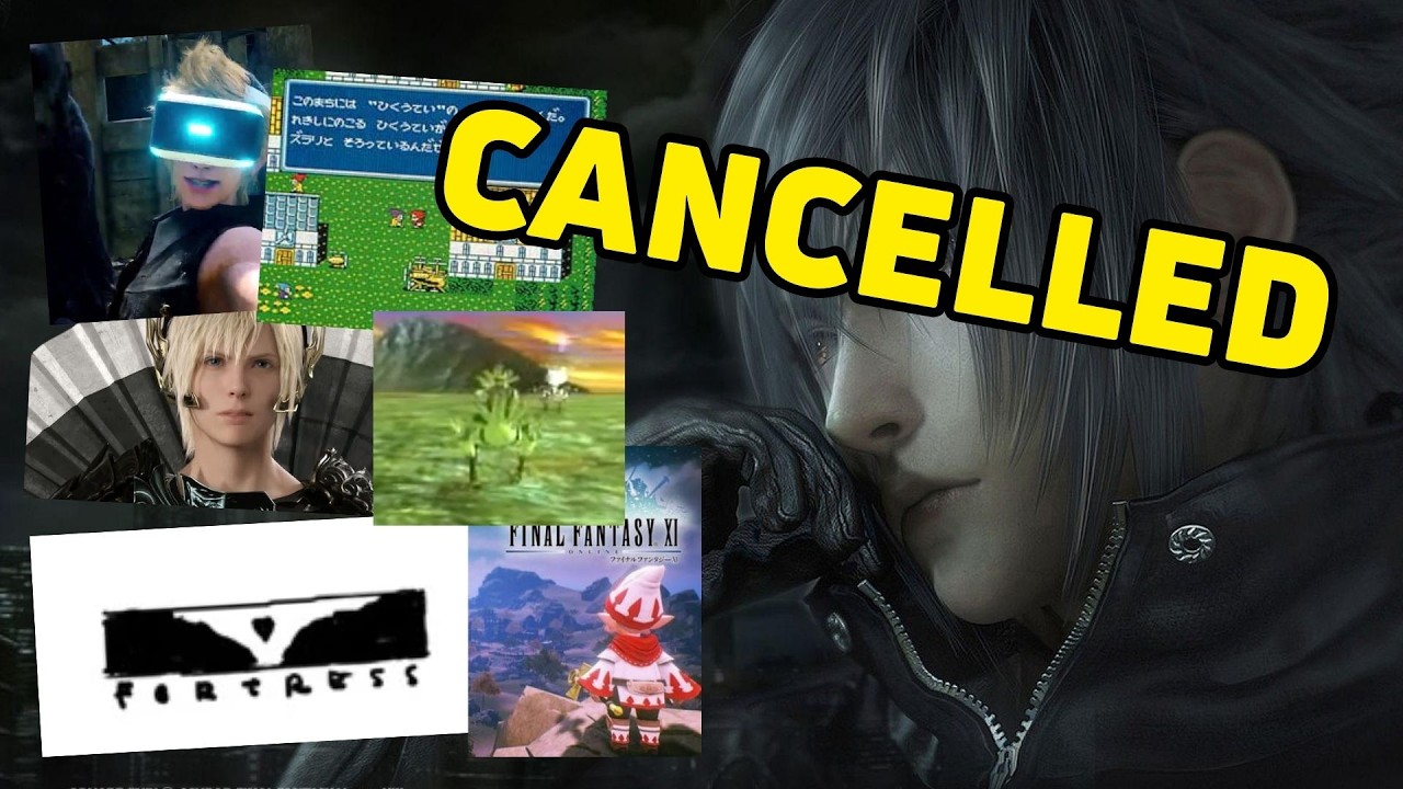 Every CANCELLED Final Fantasy Game [Deep Dive]