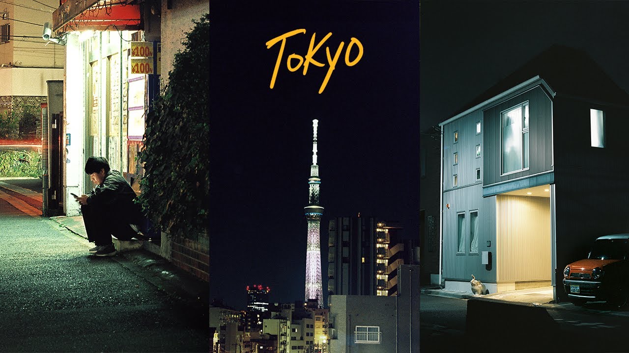 Night Film Photography in Tokyo - Mamiya 645