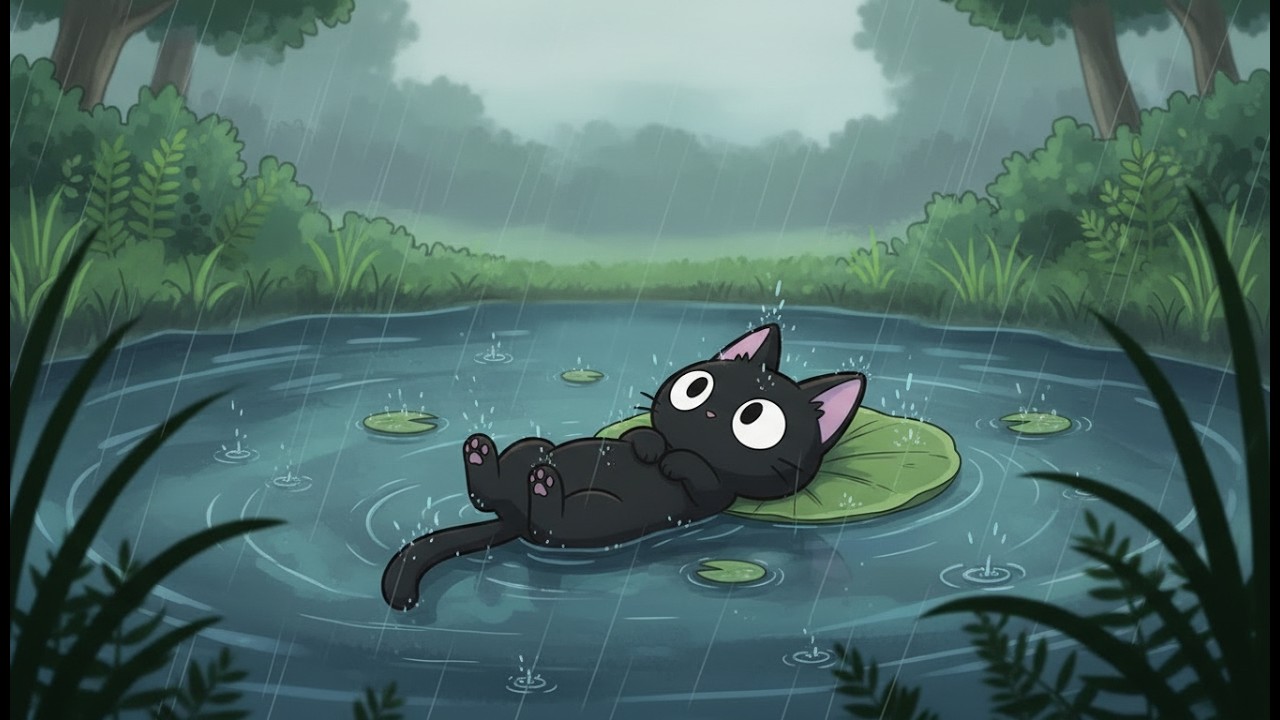 No rush at all. Trust your own pace. chill chill mix 🌸 / Lo-fi for study, work (with Rain sounds)