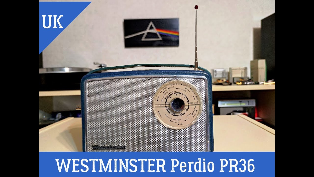 WESTMINSTER (Perdio PR36 Fanfare). Прием на СВ\ДВ диапазонах.