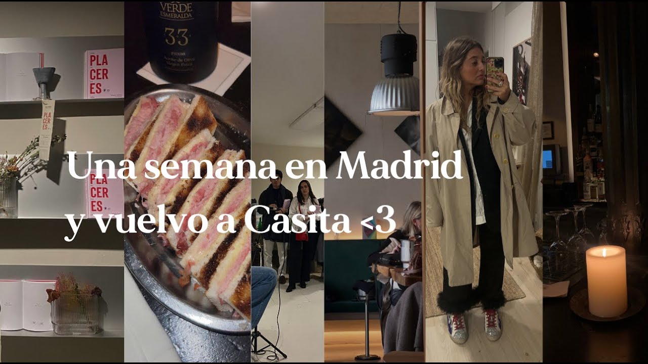 Vuelvo a casa - Una semana conmigo, visitas, eventos  y mi vuelta casita