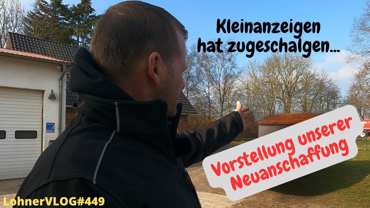 LohnerVLOG#449 Neuanschaffung vorstellen I Strautmann Ladewagen sauber und kaputt I 200l Fasswagen