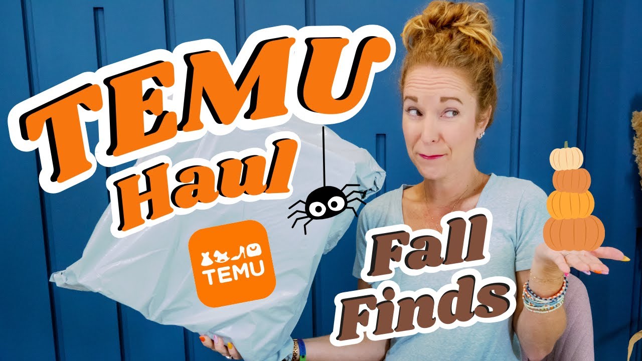 It's Back! Temu Fall Haul 2025 + Temu Halloween
