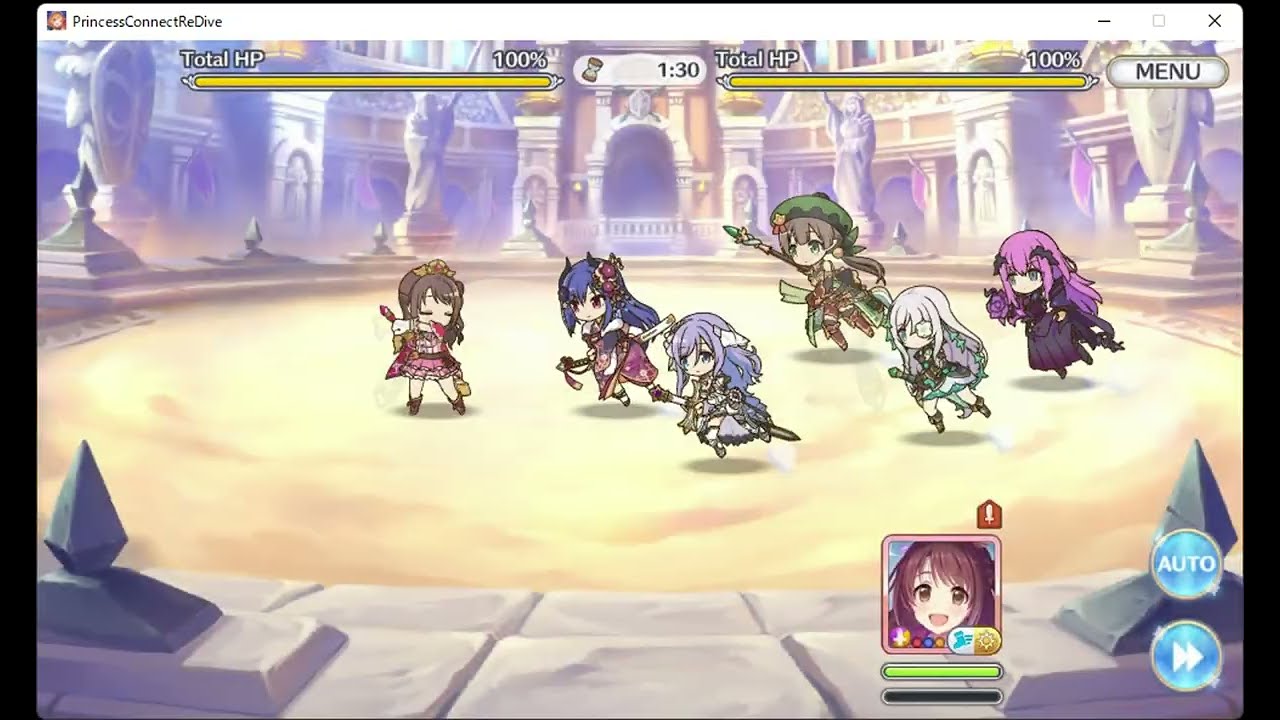 【プリコネR】2026年2月　バトルスタジアム　Round10〜Round12を1人でやってみた。