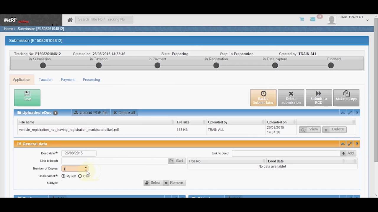 Mauritius e-Registry project