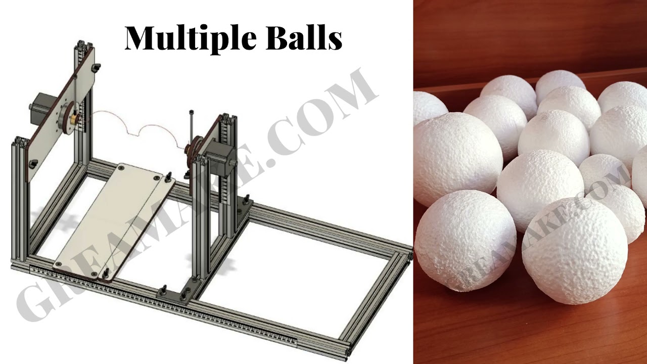 STYROTO Style the Styrofoam to any desired shape using rotating wire - Thermocol Ball making Machine