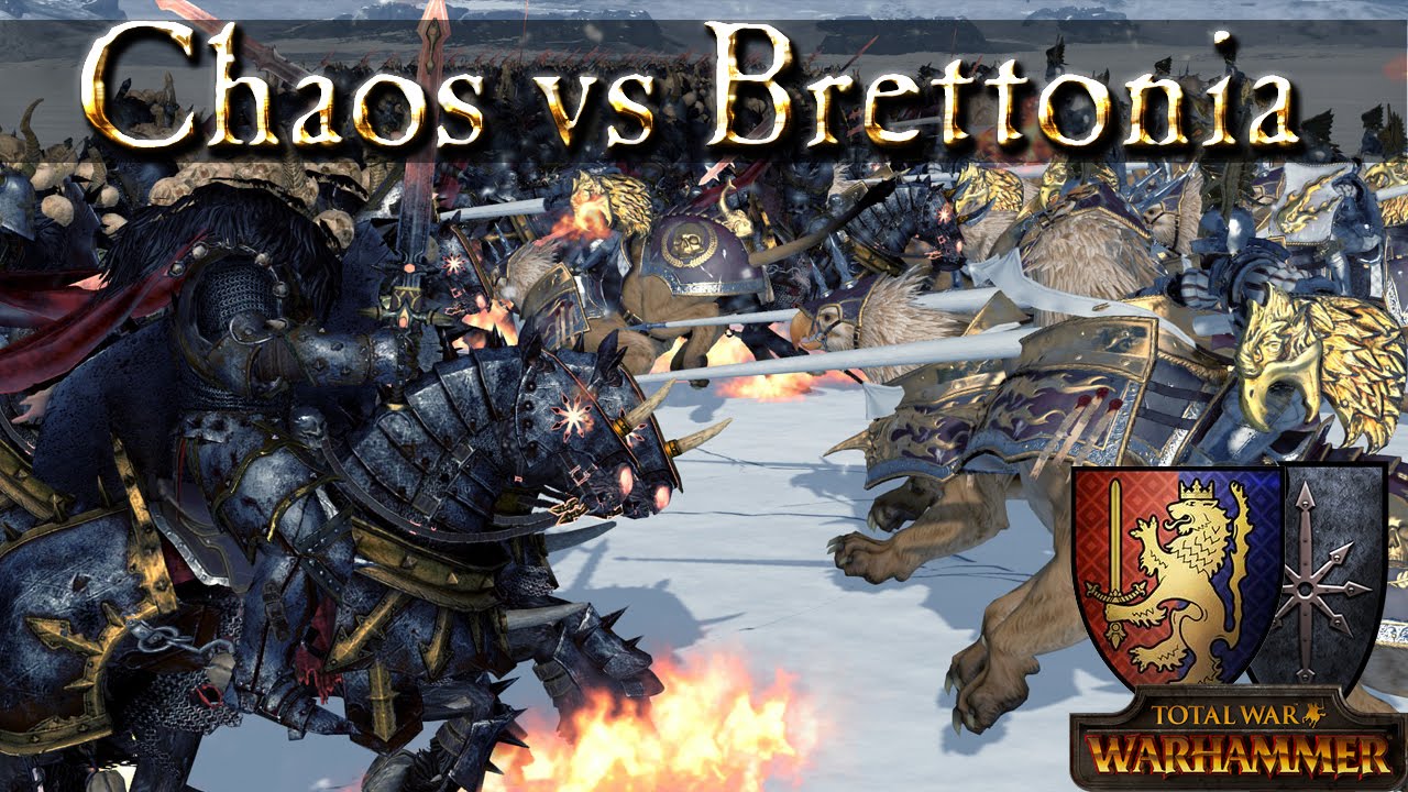 Brettonia vs Chaos - Total War Warhammer Battle
