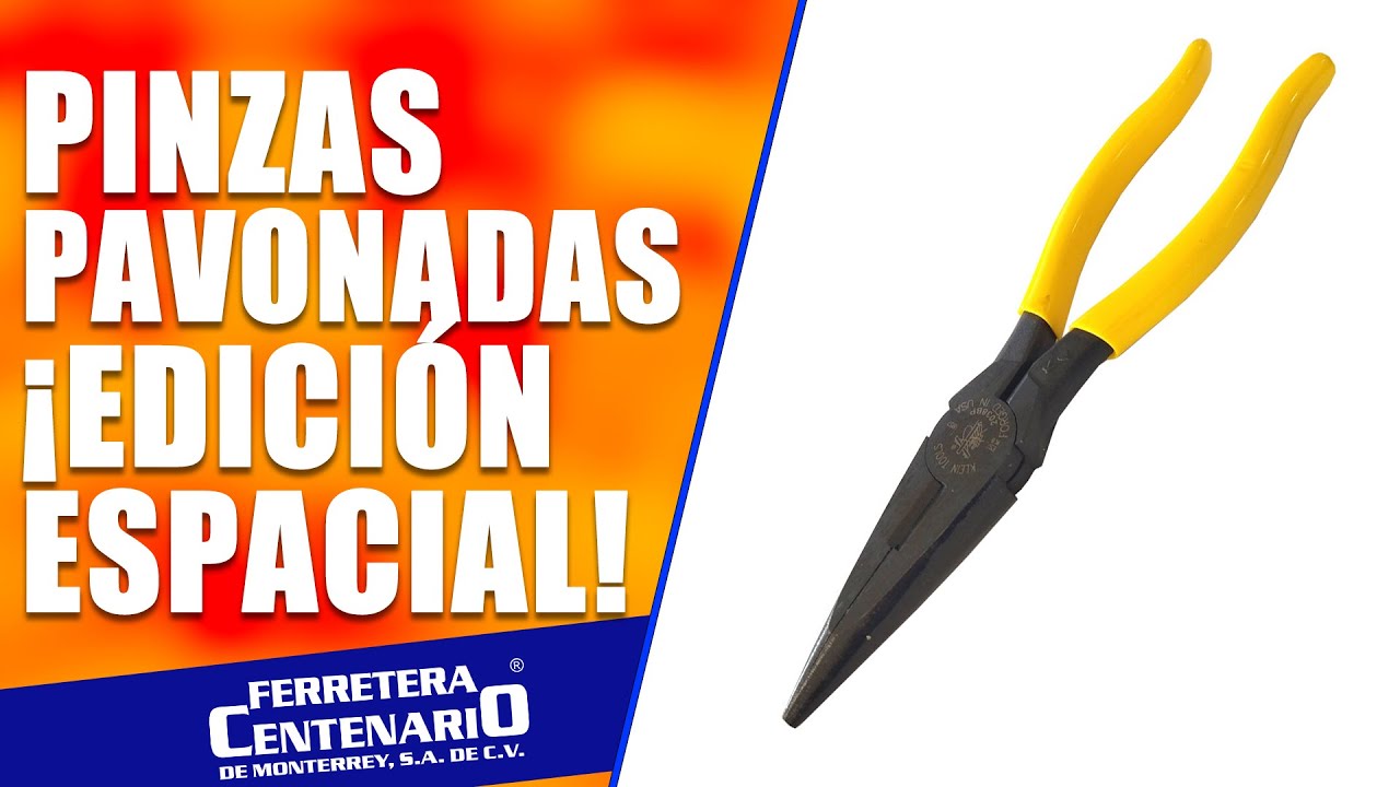 Pinzas eléctricas anticorrosión Klein Tools  con pavonado de edición especial.