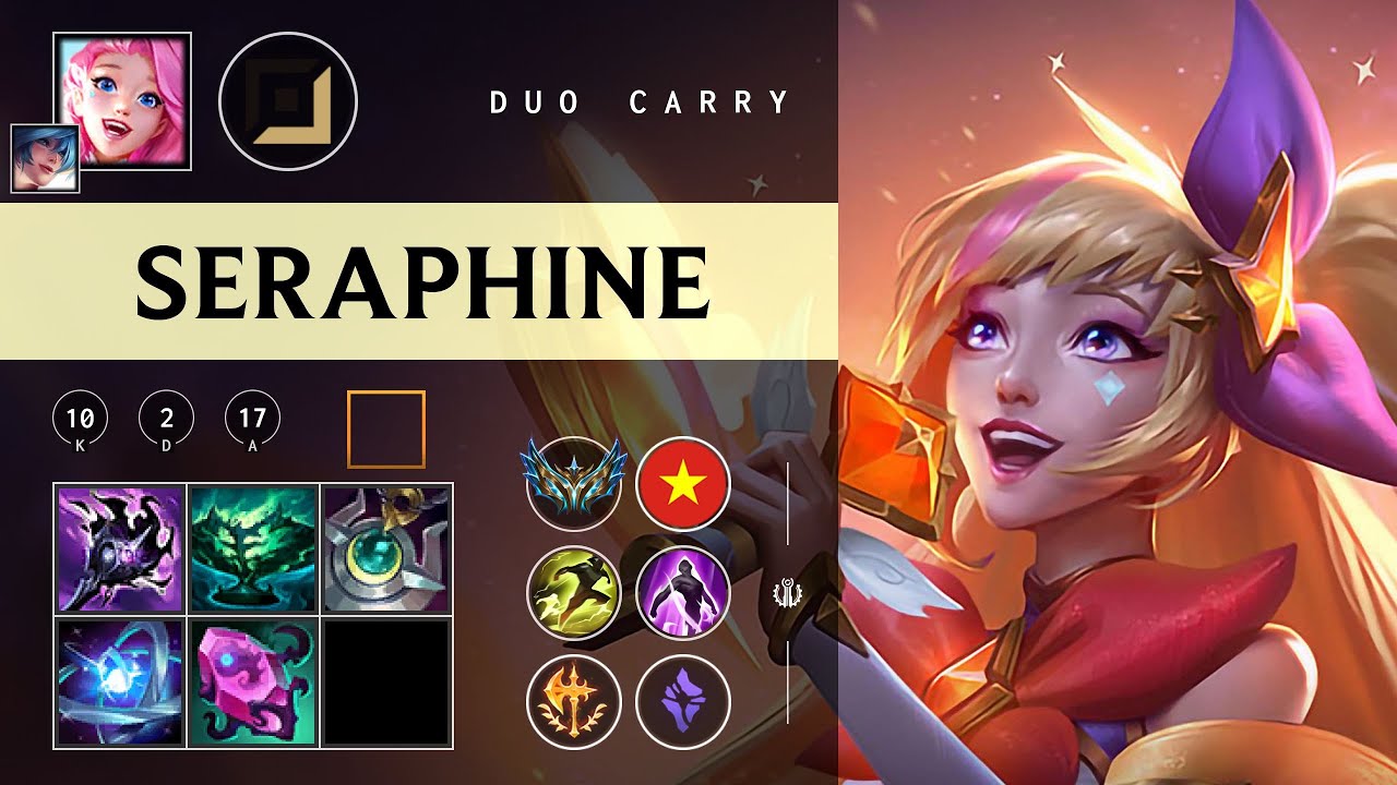 Seraphine Carry vs Varus - VN Challenger Patch 26.02