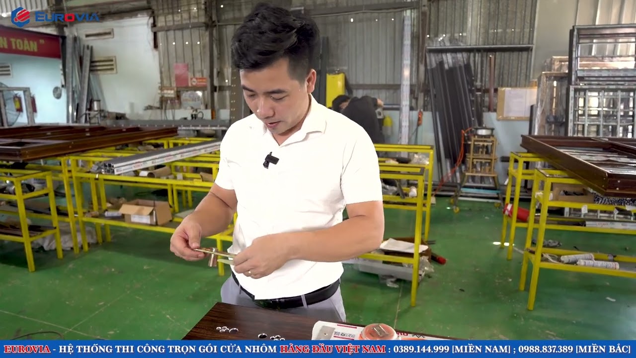 Hướng Dẫn lắp ngõng cửa nhôm Thuỷ Lực Owin Tại Hồ Chí Minh  || EUROVIA 0389144999