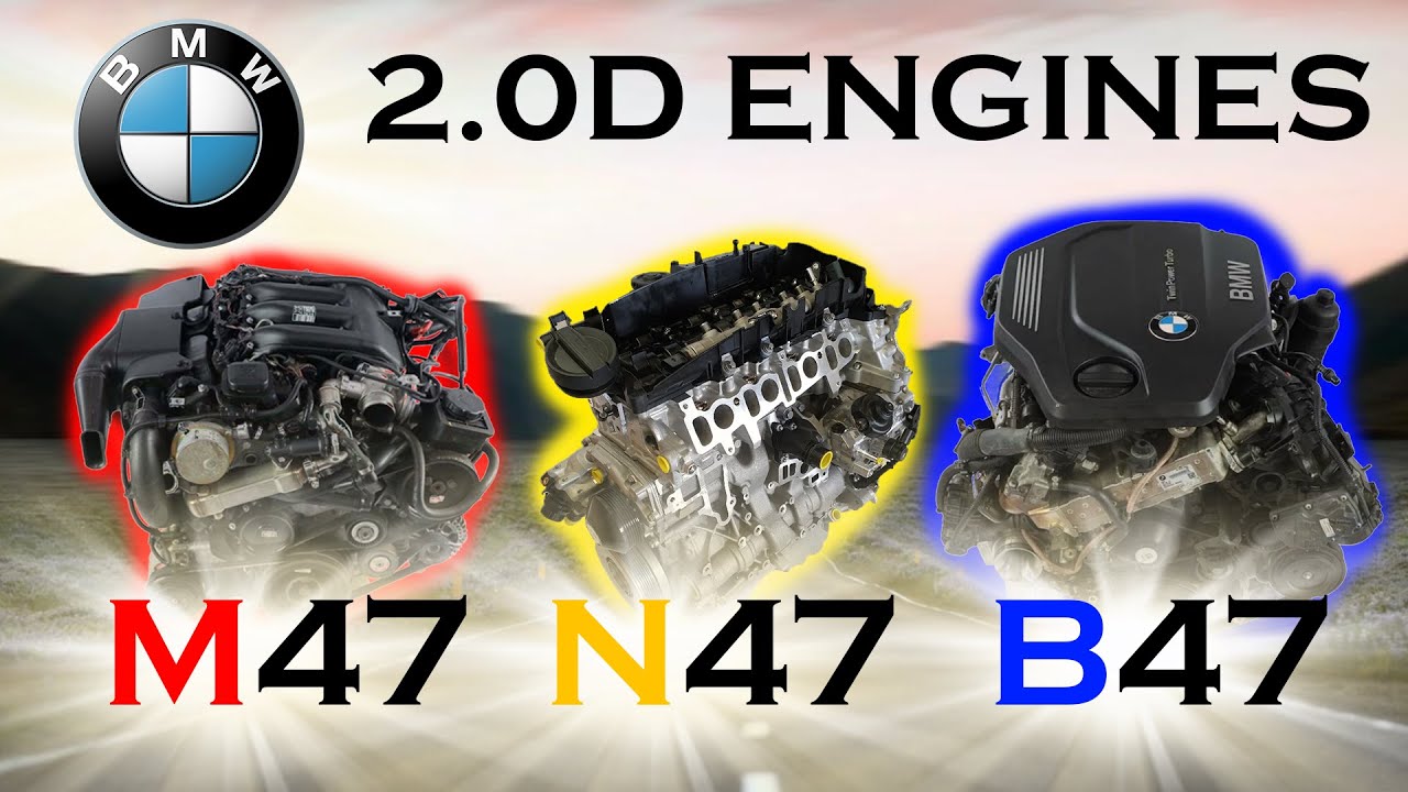 BMW 2.0D M47 vs N47 vs B47 Acceleration test (All on 3 series 163hp vs 184hp vs 190hp)