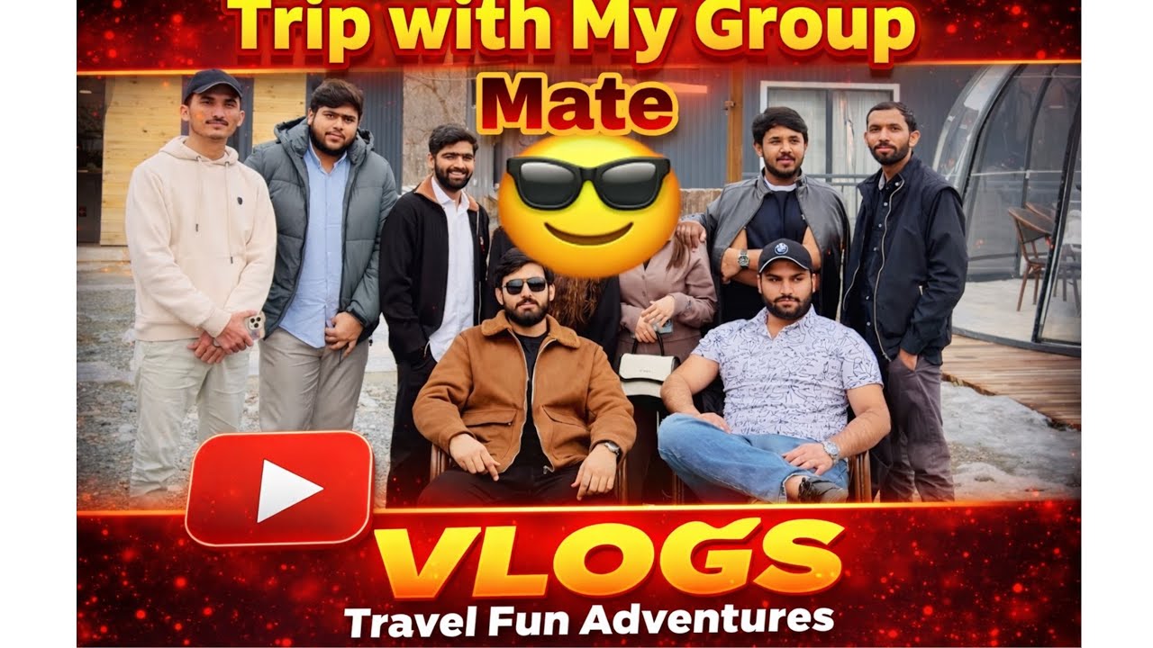 University Group Mates Outing Trip | Full Fun Day Vlog with Friends 🎉