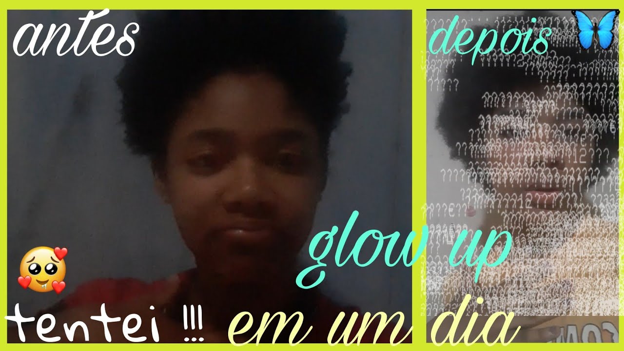 tentando ter um glow up num dia triste 😢 com poucas coisas