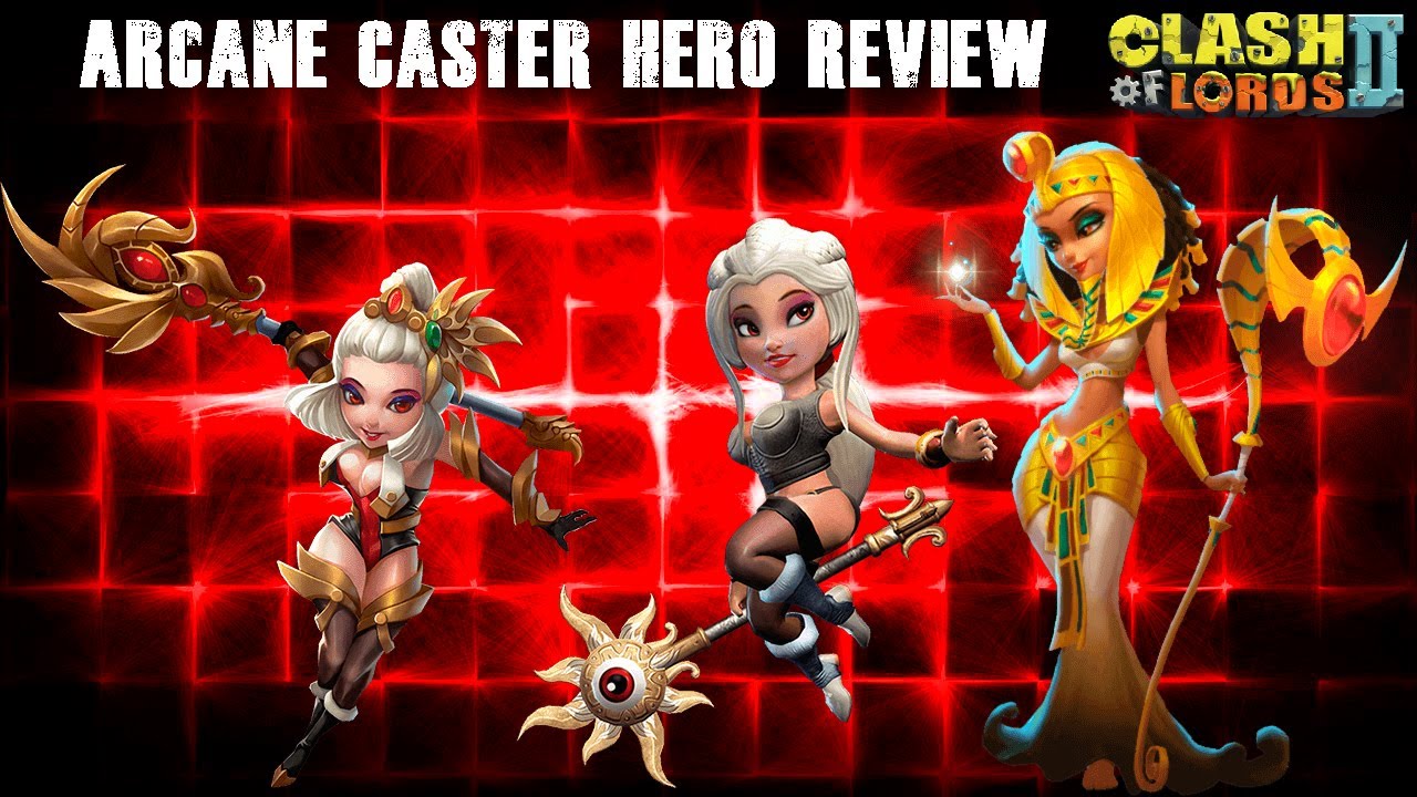 Clash Of Lords 2 Arcane Caster Hero Review