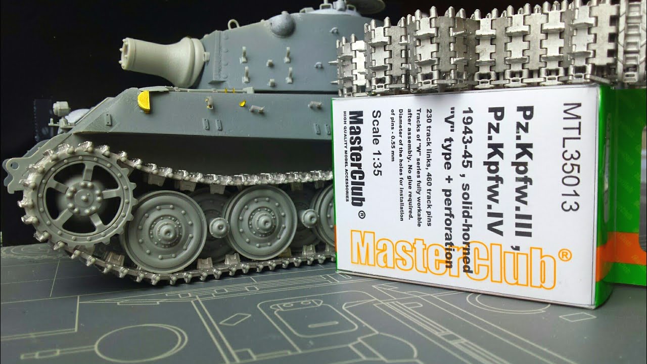 Masterclub Metal Tracks -- Review and Assembly -- MTL35012 & MTL35094