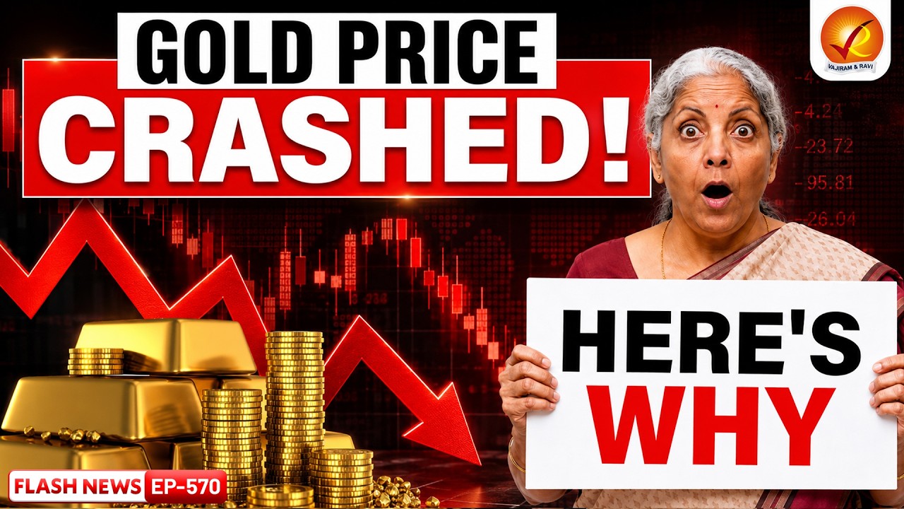 Gold Price Crash | Why Gold Prices Are Falling & Will Gold Recover? | Gold Price 2026