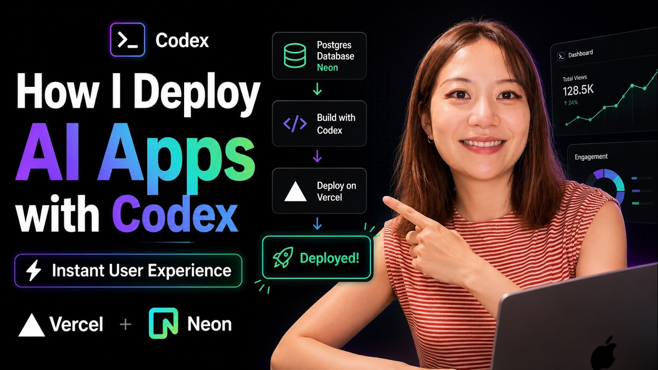 How I Deploy AI Apps with Codex  | Vercel + Neon plugins