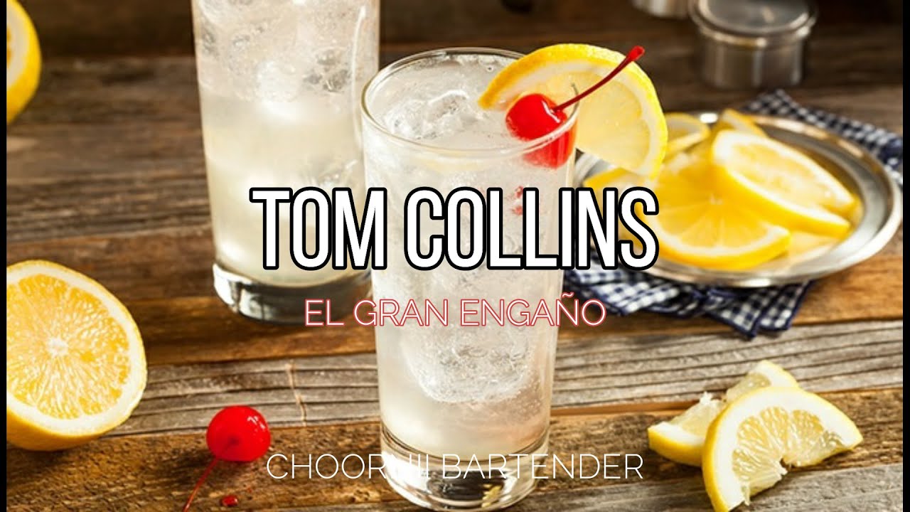¿Cómo hacer el Coctel Clásico TOM COLLINS? || Gin Cocktail  ► ESPECIAL CLÁSICOS 19°🍸