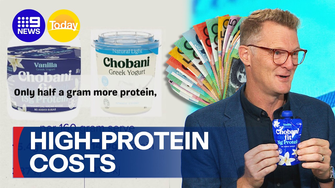 Are you really getting high-protein foods for the price you paid? | 9 News Australia