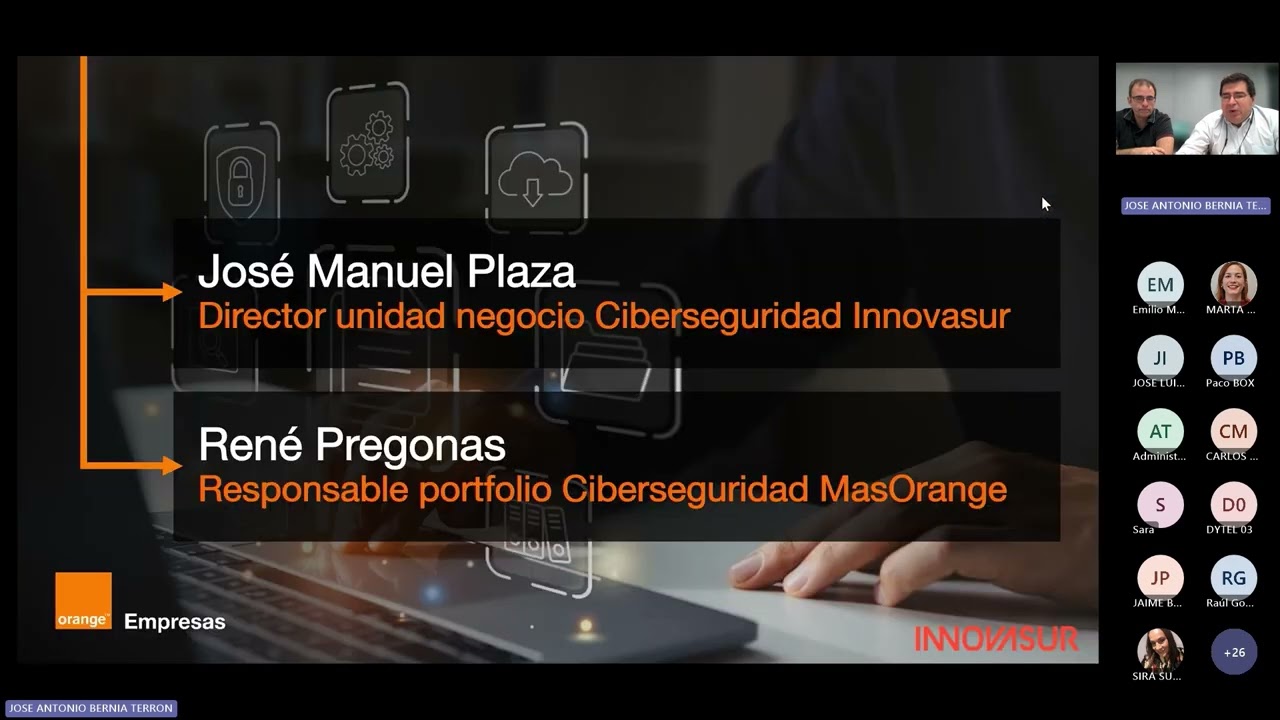 Webinar Seguridad Gestionada y Orange Alarmas