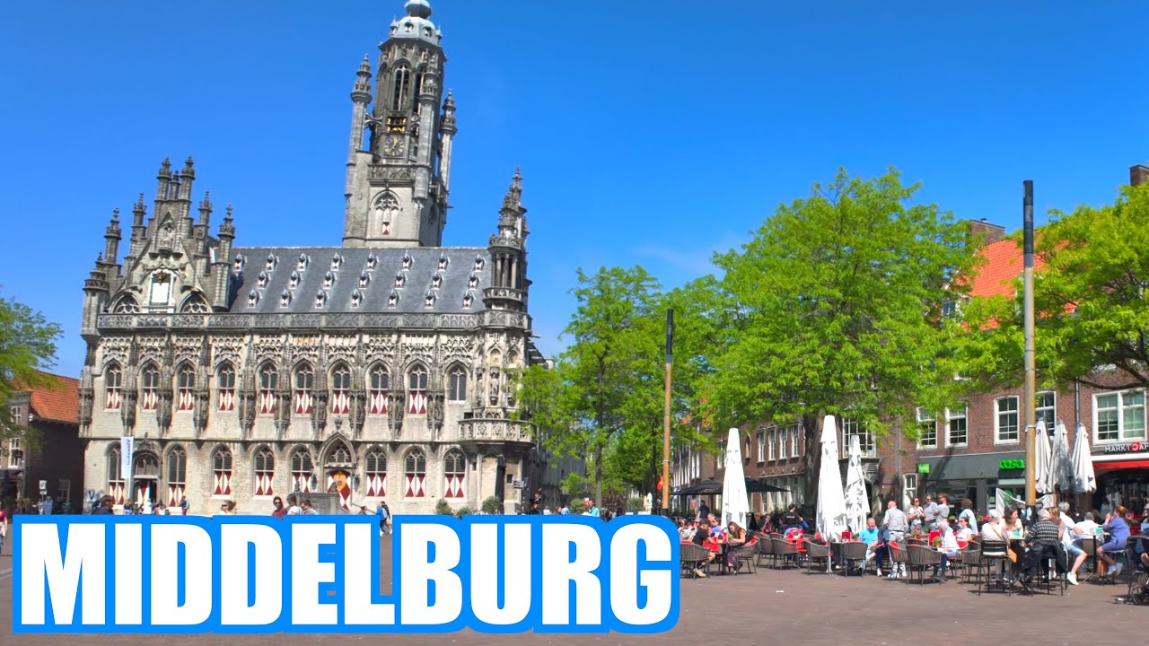 Middelburg 2024 🇳🇱 Zeeland Netherlands ☀️ Walking tour