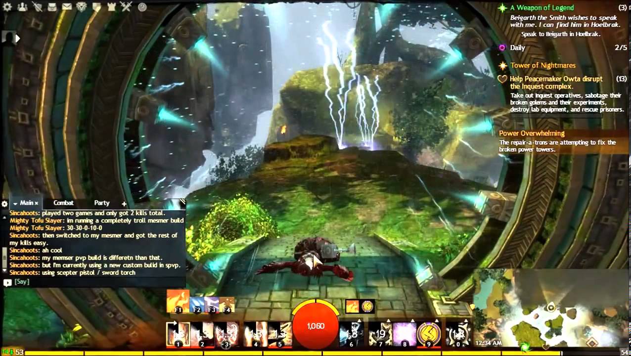 Guild Wars 2 - Hexane Regrade Jumping Puzzle - Amarantamin