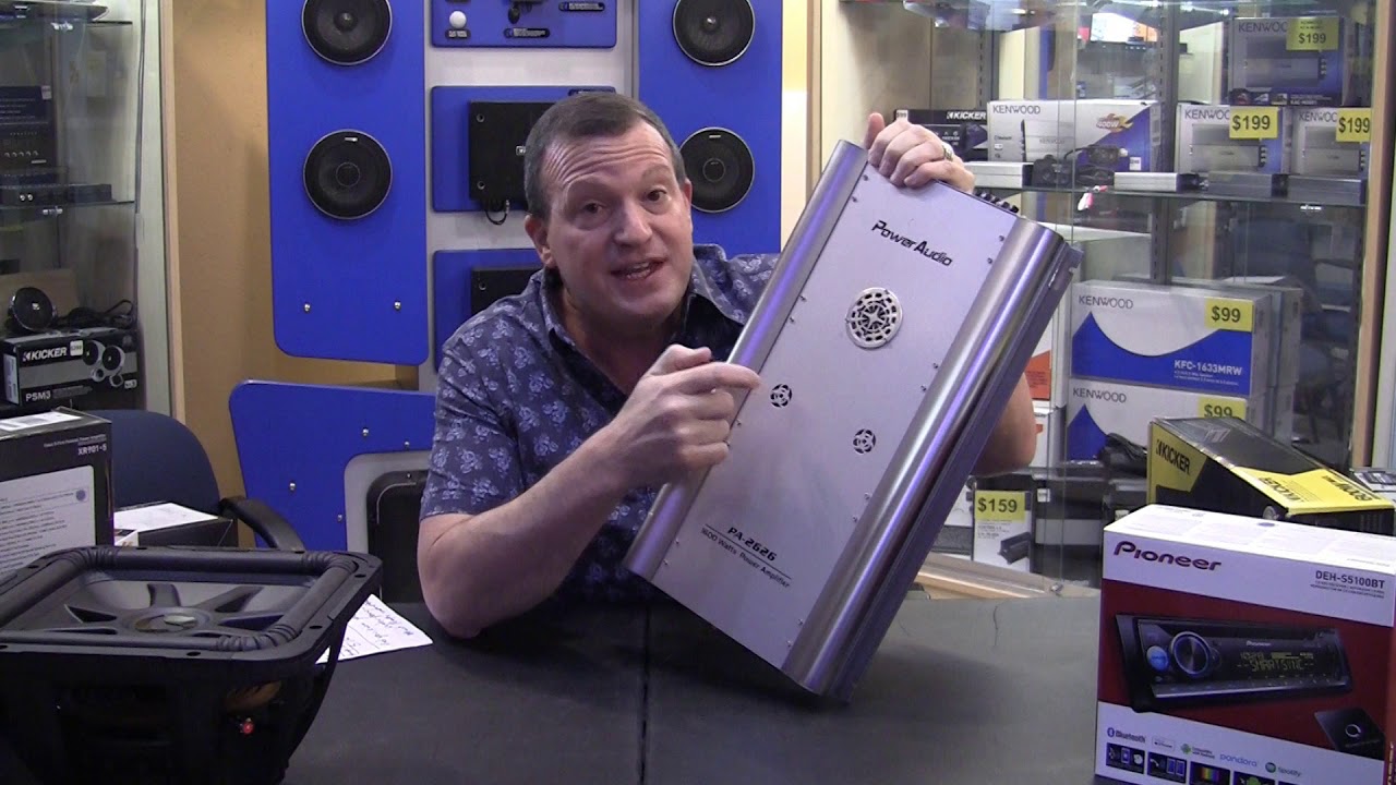 Car Stereo Amplifiers Explained  Subwoofer Amps 4 Channel Amps
