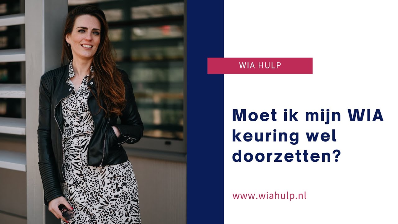 Moet ik mijn WIA-keuring wel doen of moet ik mij hersteld melden?
