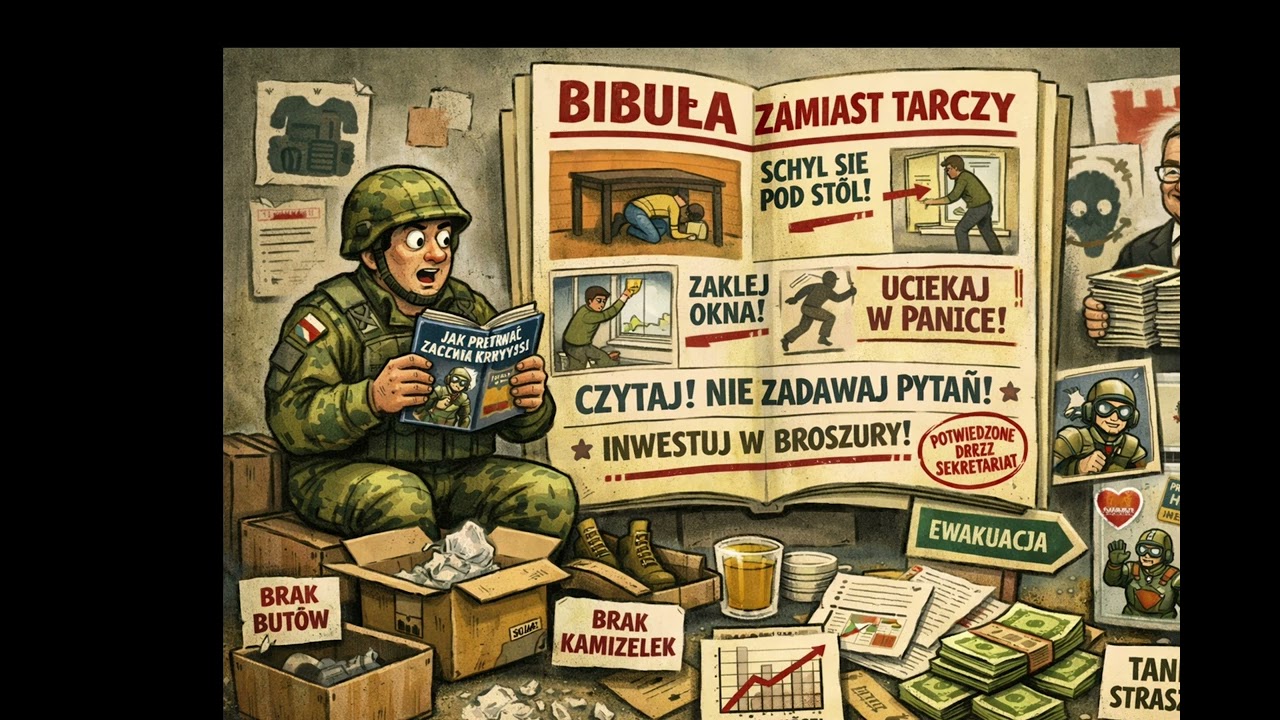 Bibuła zamiast tarczy…