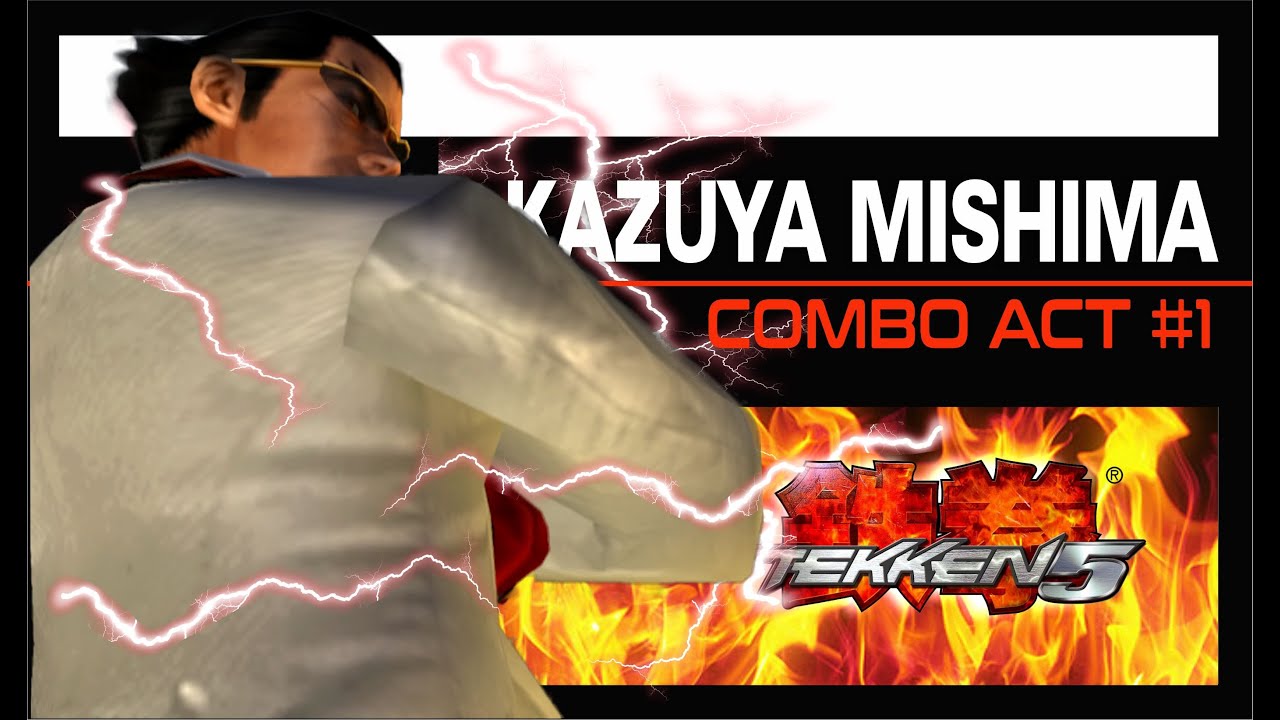 Tekken 5 - Kazuya Mishima Combo Act # 1 - #viral #trending #youtube #tekken5 #tekken #kazuyamishima