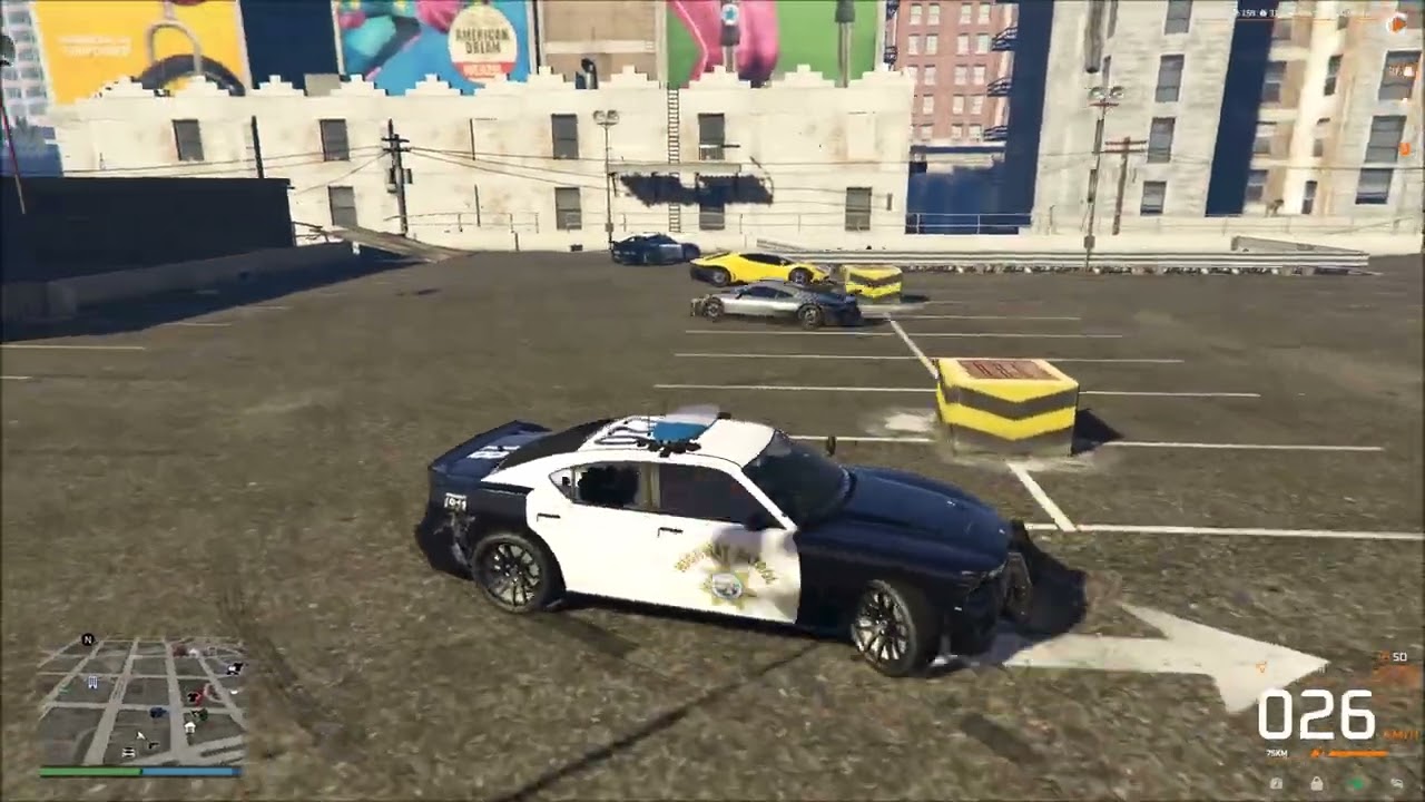 GTA | GVMP | LSPD | Manchu auf Streife Folge 118 | Auf der Lauer......auf der Mauer !