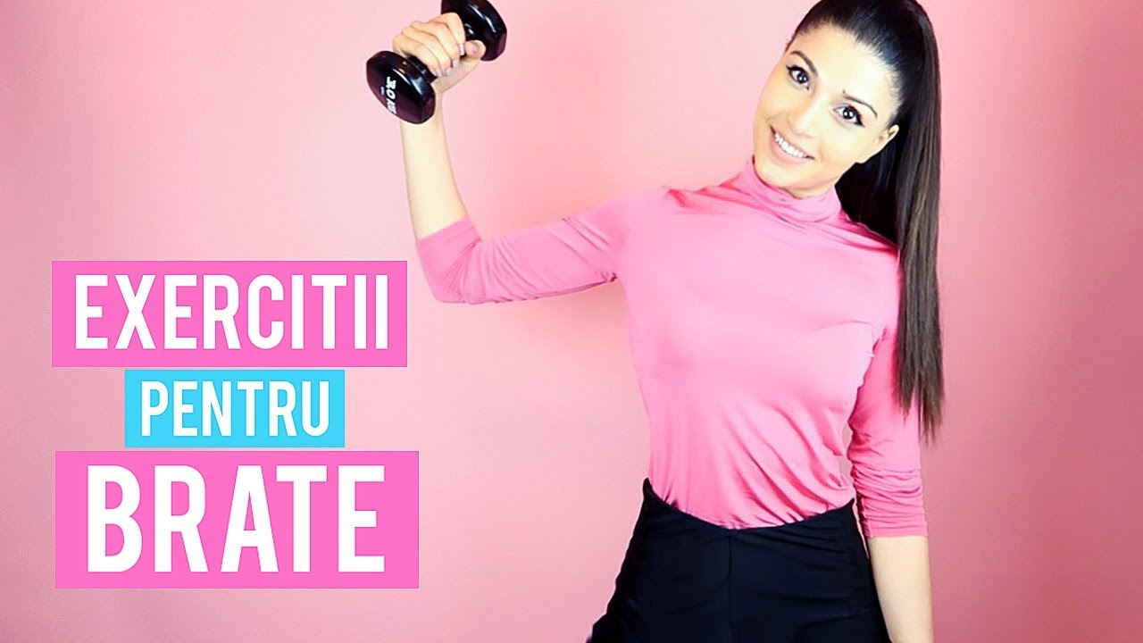 EXERCITII PENTRU BRATE/ ANTRENAMENT ACASA [HD]