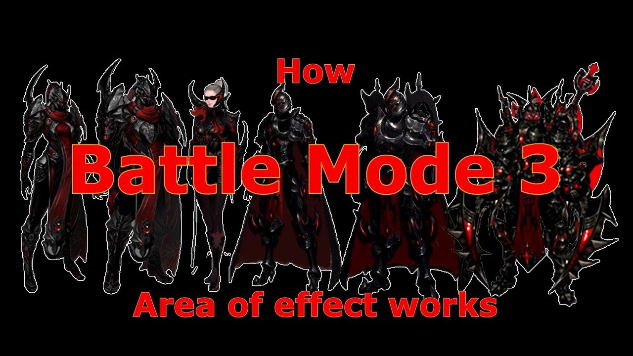 Battle Mode 3 area of effect explained - Cabal Online