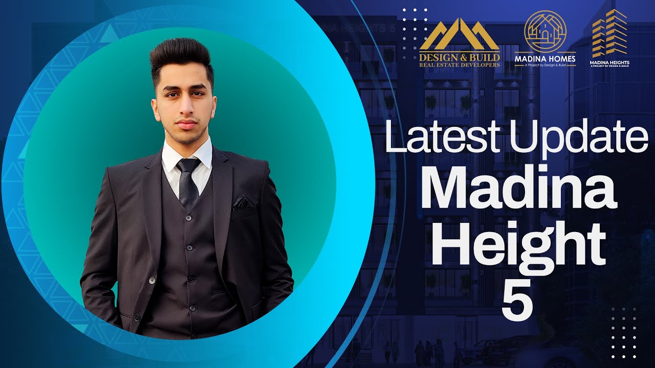 Madina Height 5 | Apartments Available On Easy Installments | Latest Update | Design & Build