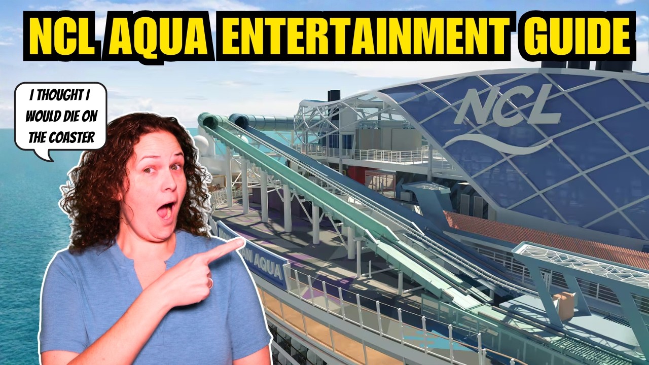 NCL Aqua Cruise Entertainment in 2026 🚢