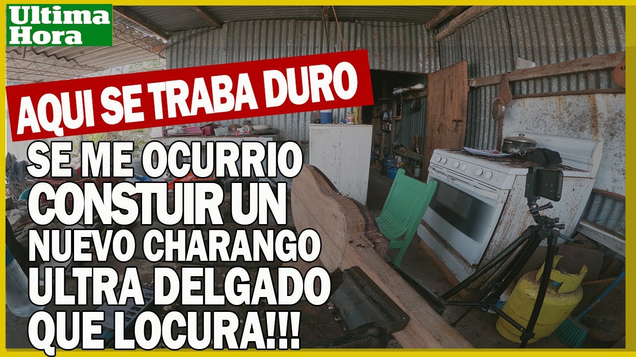 ASI SE FABRICA UN BUEN CHARANGO EN MADERA DE FUNERA, EL PODER POPULAR TRABAJ DURO