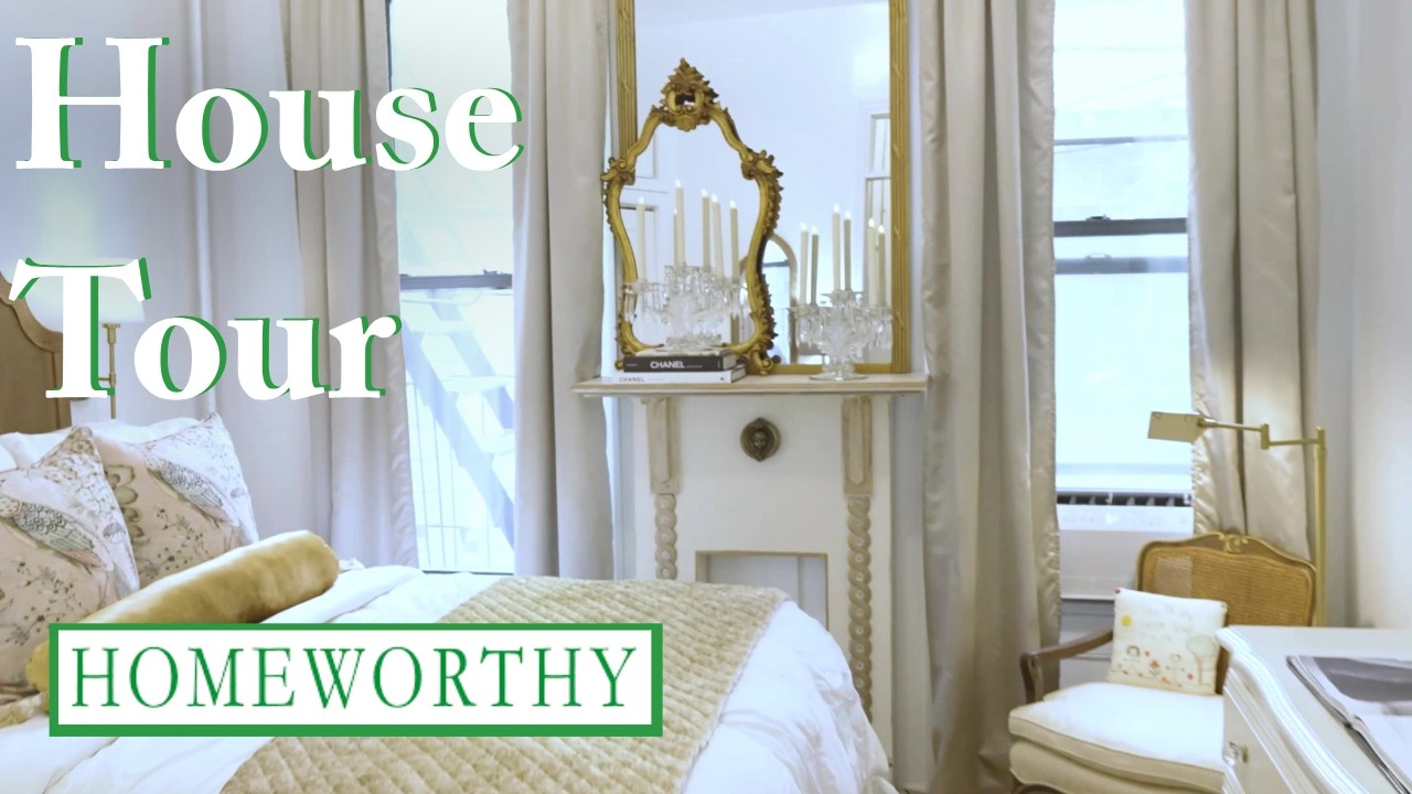 HOUSE TOUR | A Thrifted New York City Apartment Inspired by France