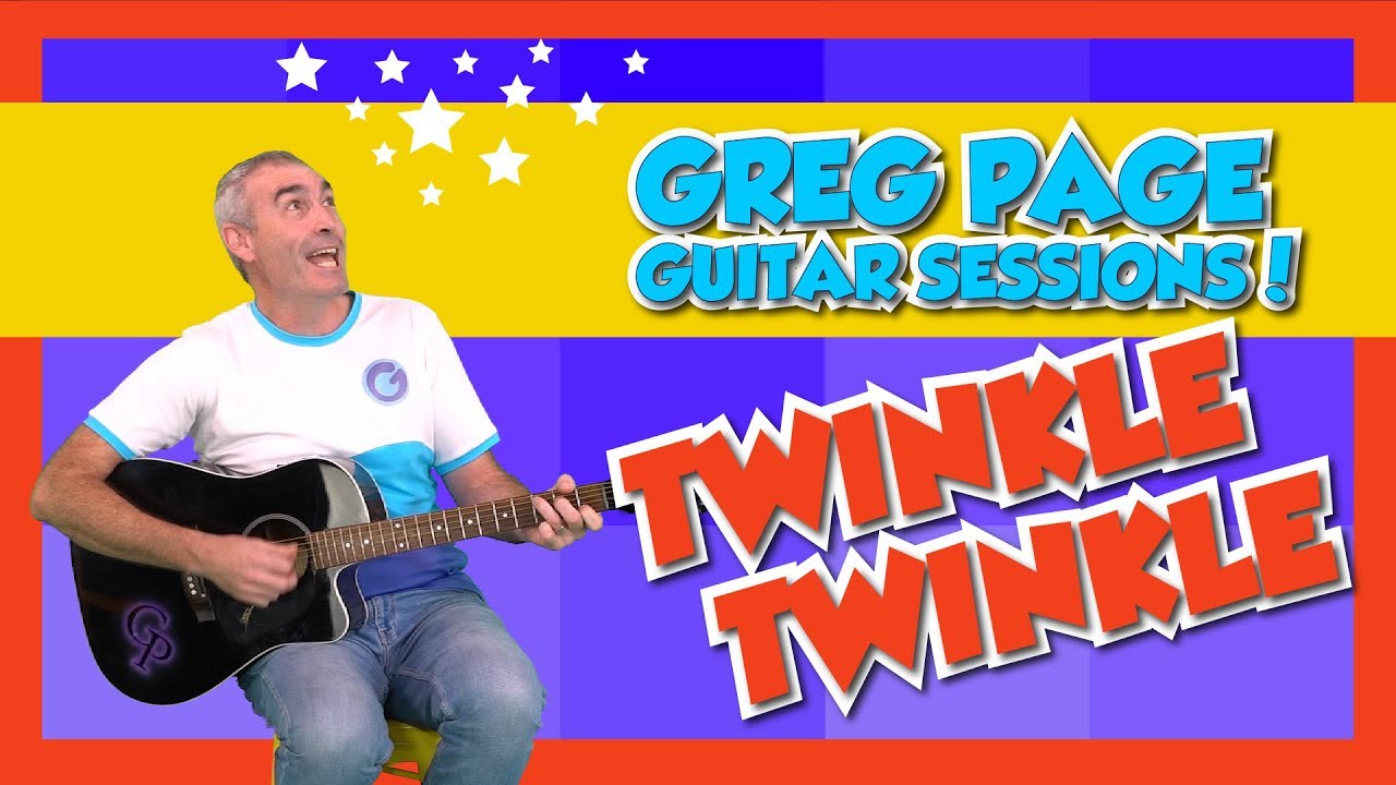 Twinkle Twinkle - Greg Page guitar song. Playtime kids songs