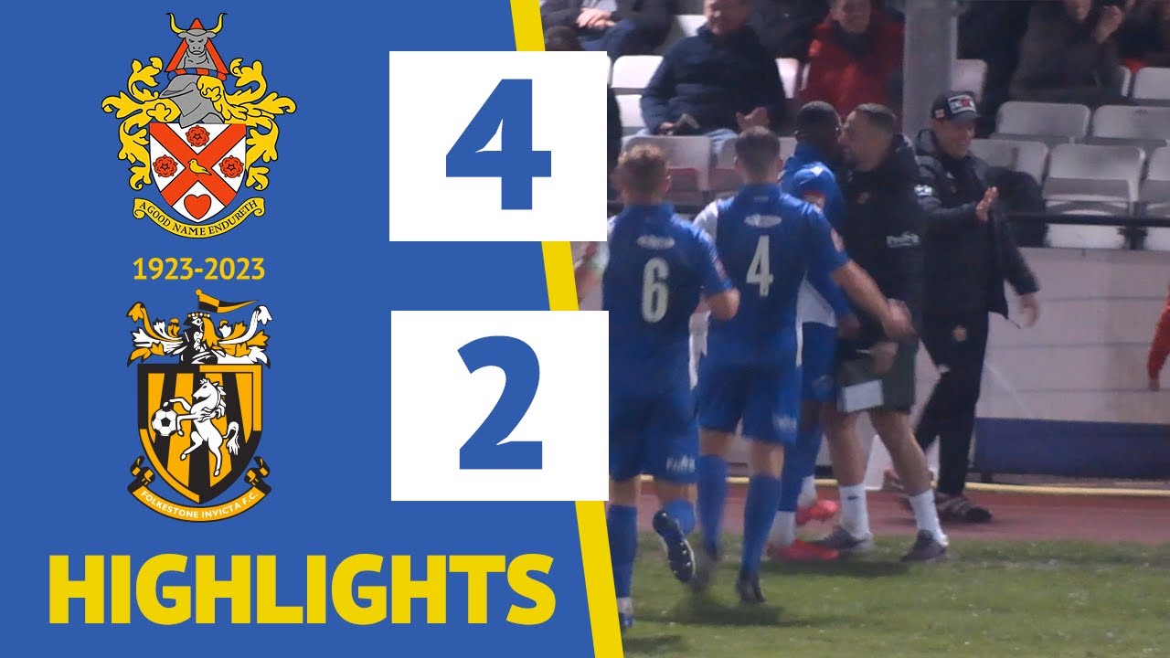 BRILLIANT COMEBACK! | Hornchurch 4-2 Folkestone Invicta | Isthmian Premier League Highlights 2023/24