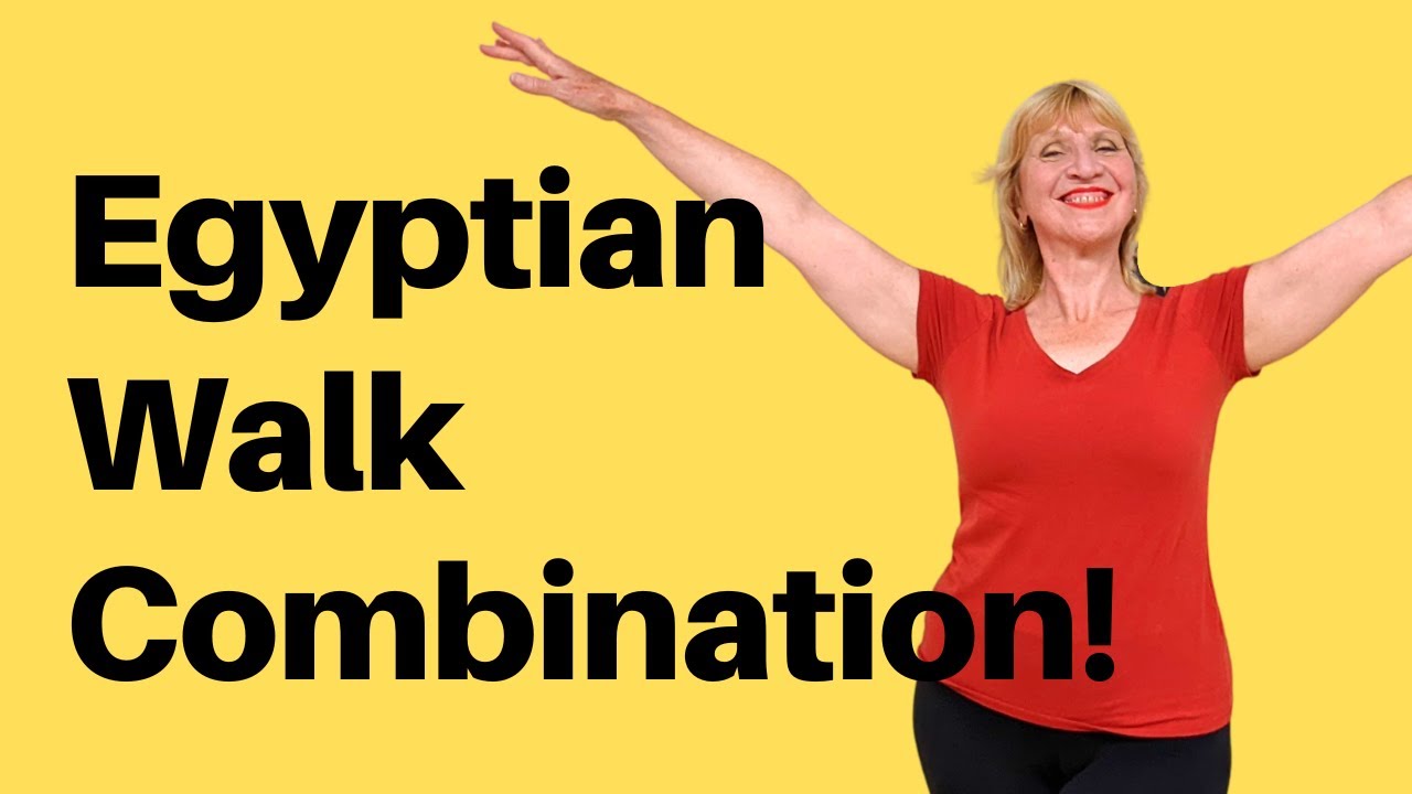 Egyptian walk belly dance combination (part one)