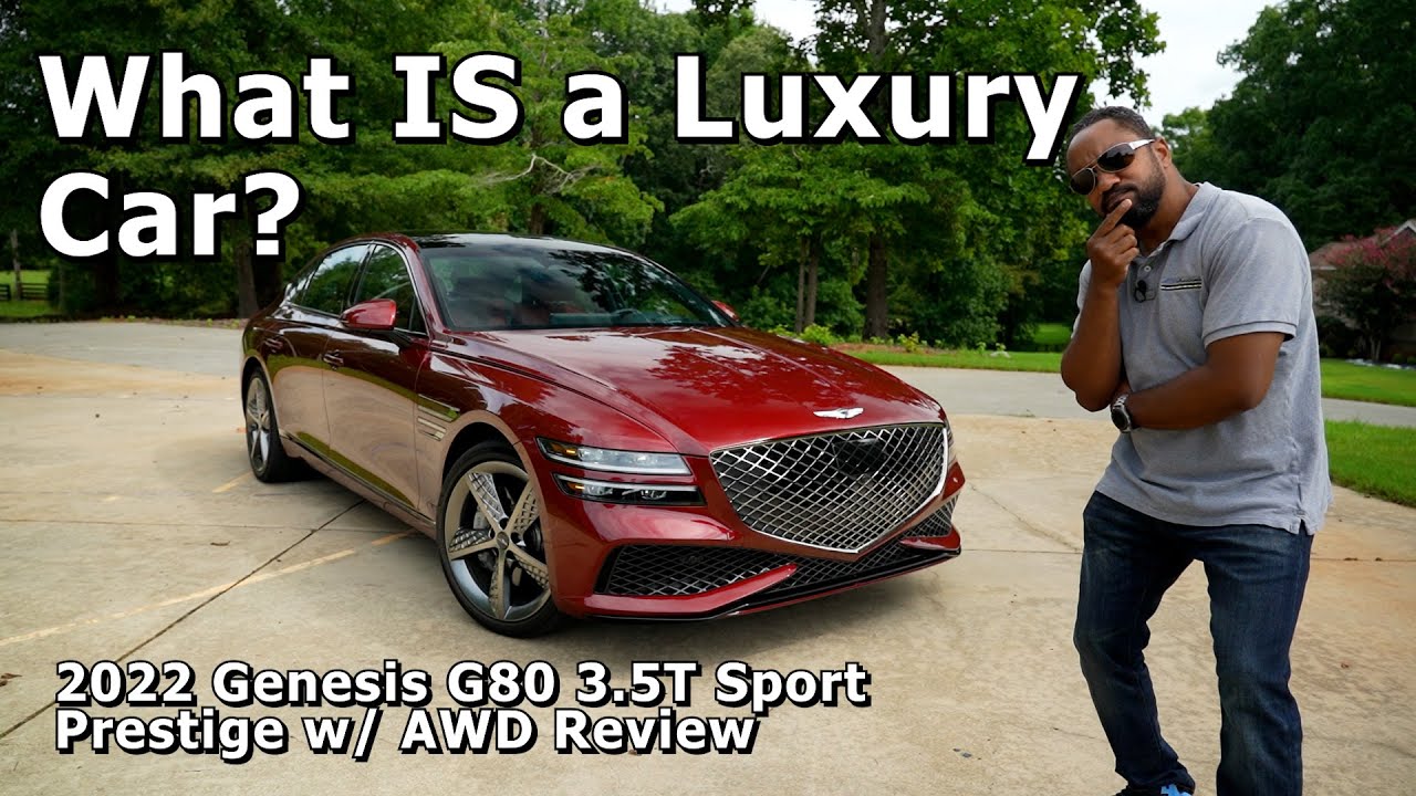 What IS a Luxury Car? - 2022 Genesis G80 3.5T Sport Prestige w/ AWD Review