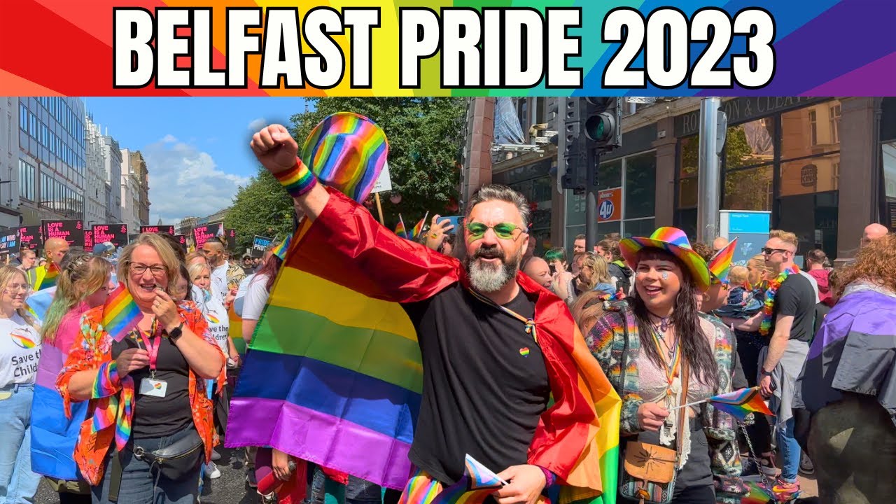 Belfast Pride Parade 2023 🏳️‍🌈 🏳️‍⚧️
