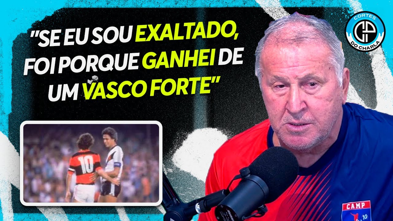 ZICO fala sobre RESPEITO com o VASCO