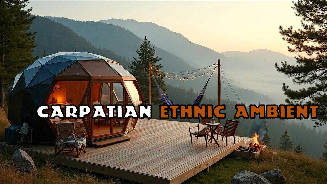 Carpathian Ethnic Ambient * Mystical Mountain Soundscape hang vargan tsymbaly Ukrainian folk vibe