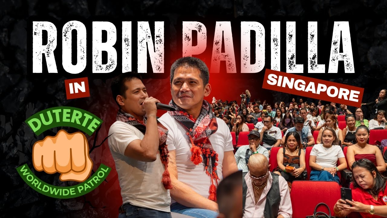 OFW: Tunay na Bayani! Panoorin ang Mensahe ni Robin Padilla na Tatama sa Puso 🇵🇭💔 #Singapore
