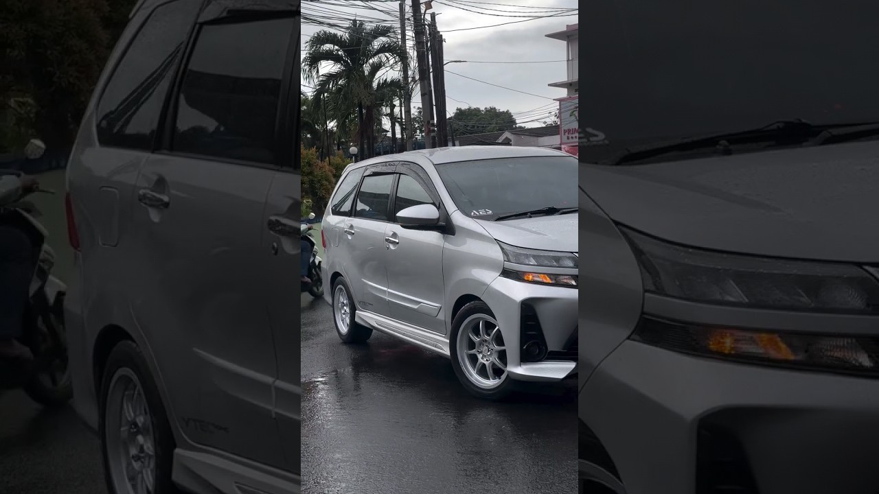 MODIFIKASI ALL NEW AVANZA SILVER 2020 VELG R16 CE28 #modifikasi #avanza #velg #cinematic