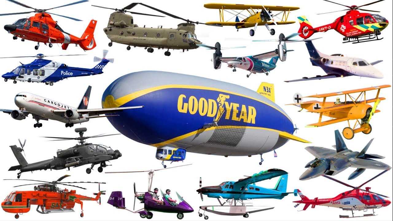 Aircraft Vehicles | Airplanes Collections | Fun & Educational Learning Video - Tuti TV