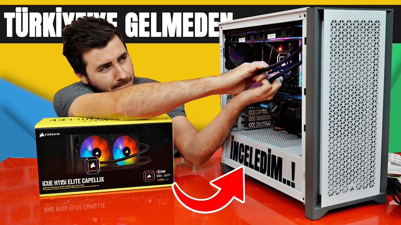 SIVI SOĞUTMA ALMAYI DÜŞÜNENLER İZLESİN! - YENİ Corsair H115i Elite Capellix İncelemesi