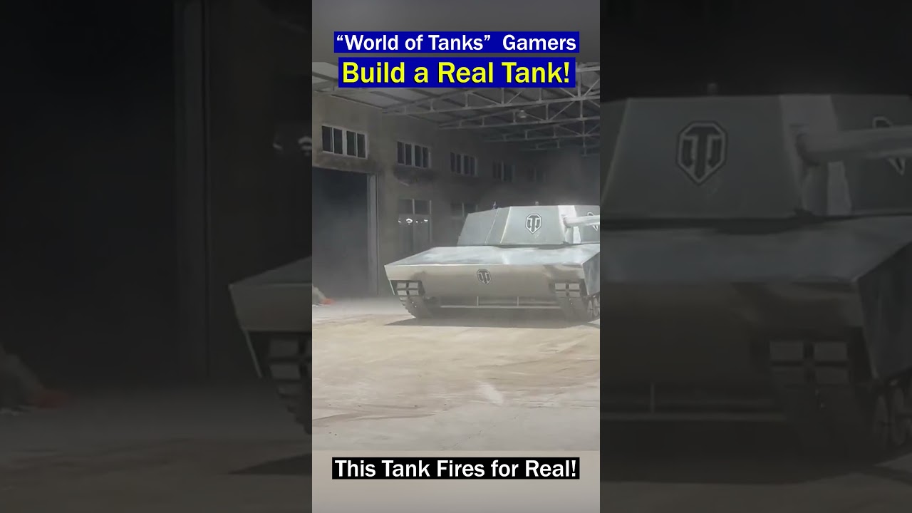 Two Gamers Created Realistic Tank Simulator: World of Tanks Meets Real-Life