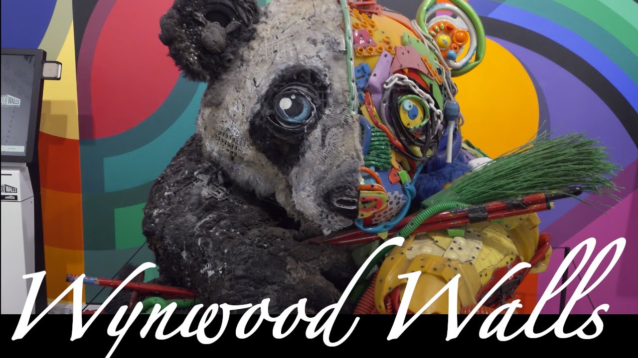 Wynwood Walls Miami 4K Walk-through | Miami Street Art Museum | Sony Xperia 1 M V